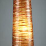 Large resin table lamp from the Accolay workshops, 70s