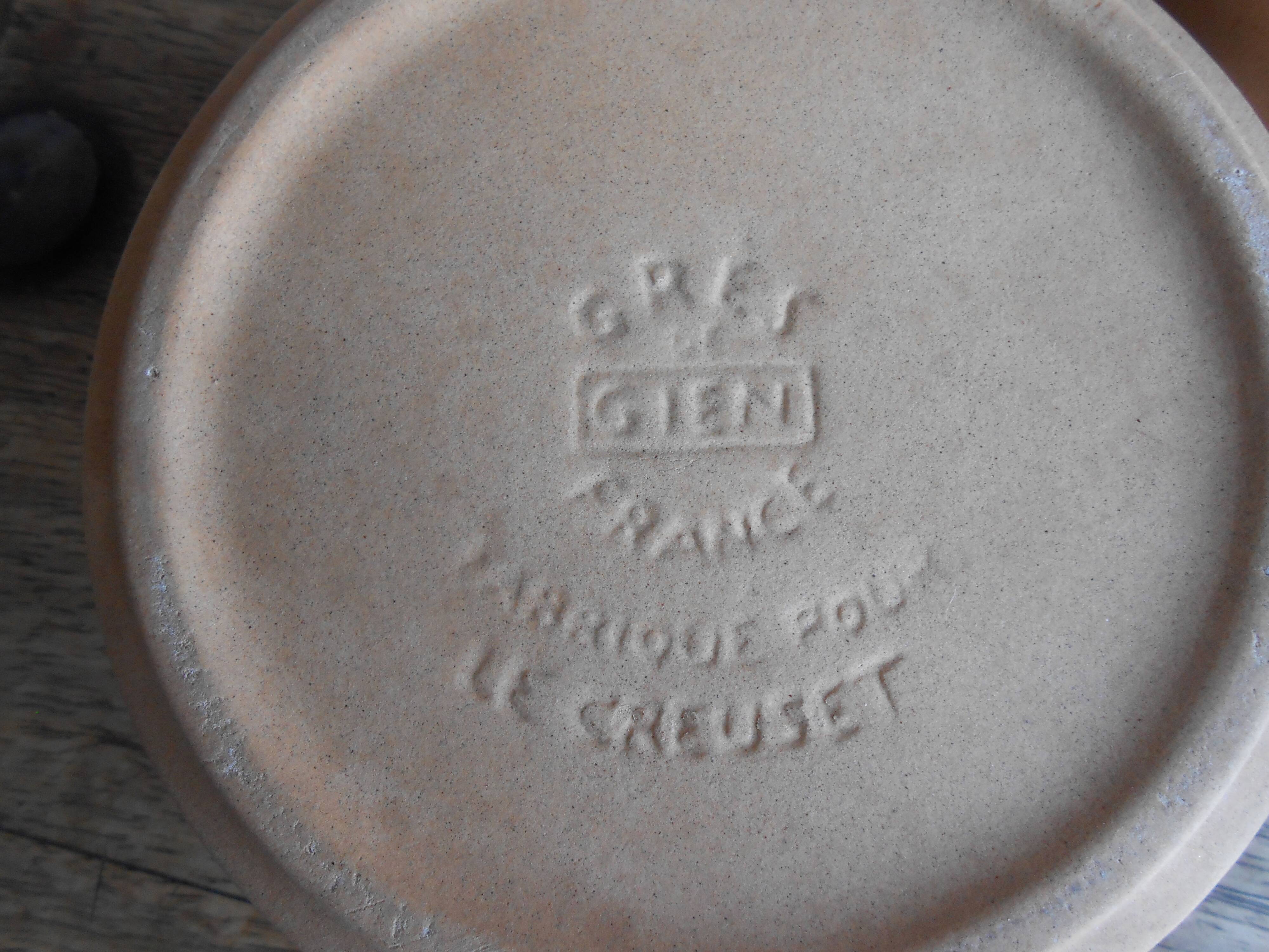 2 Gien stoneware cups