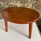 Wooden tripod side table