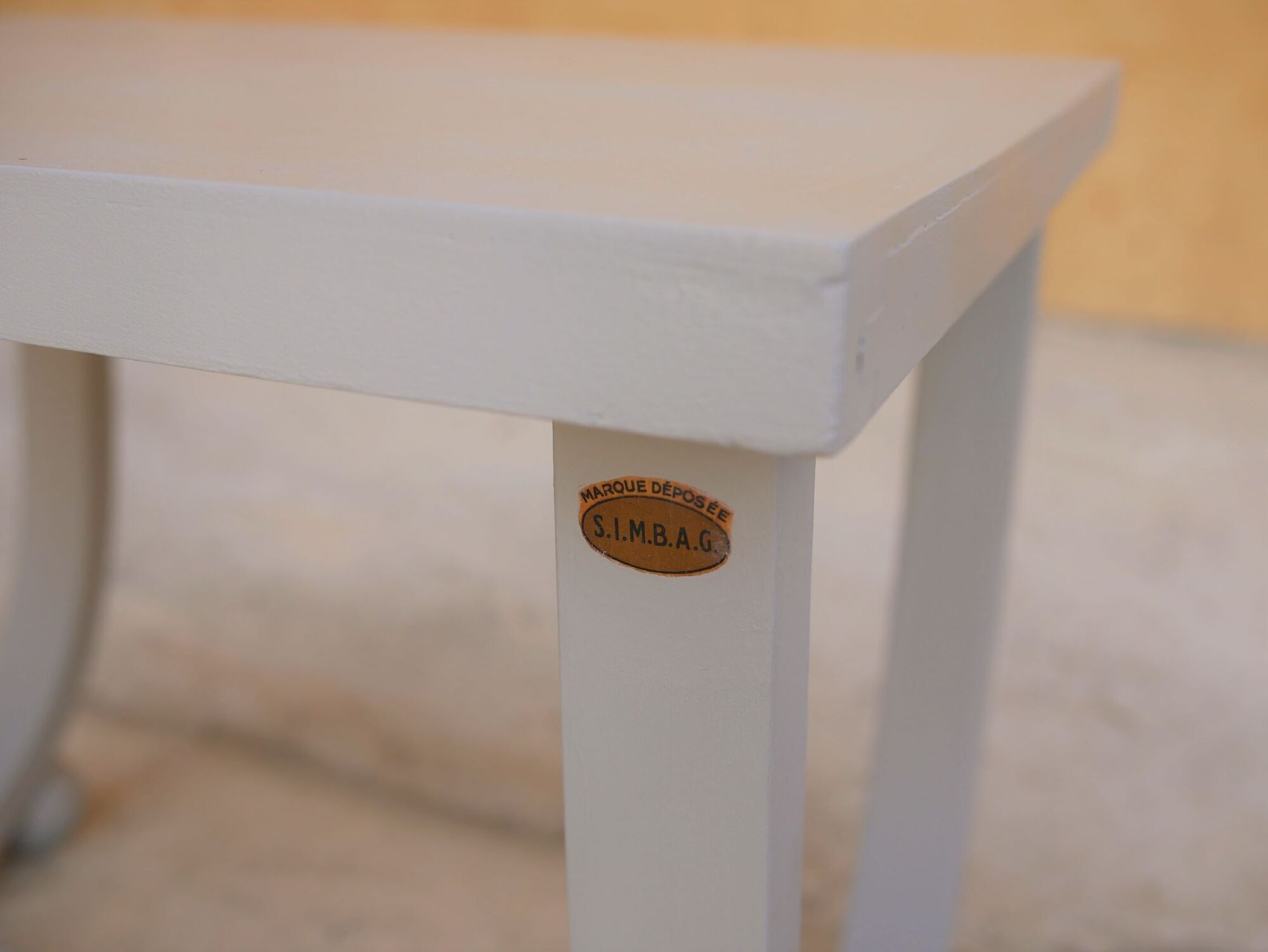 Vintage children's desk and chair for S.I.M.B.A.G. editions