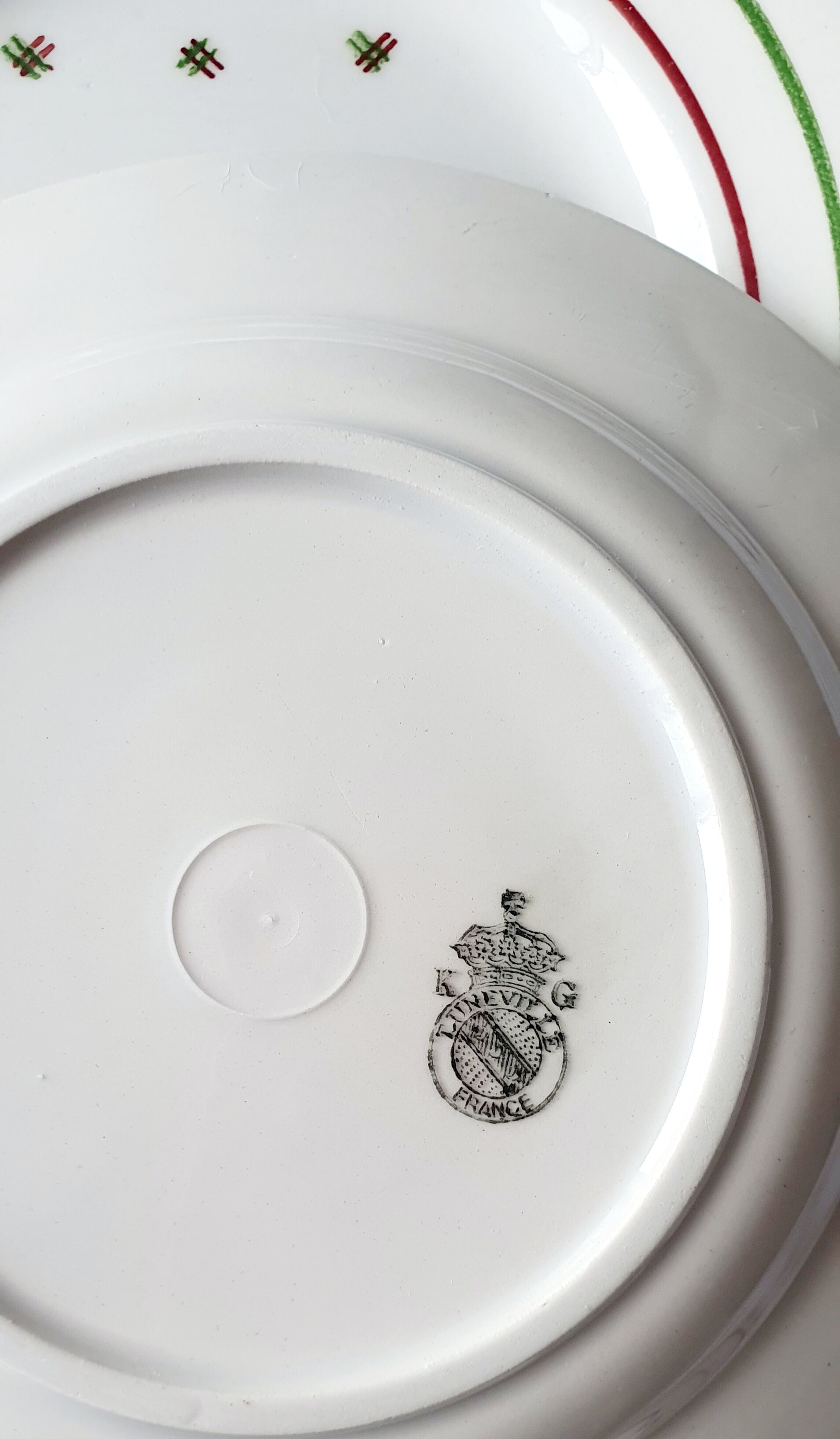 KG Luneville dessert set