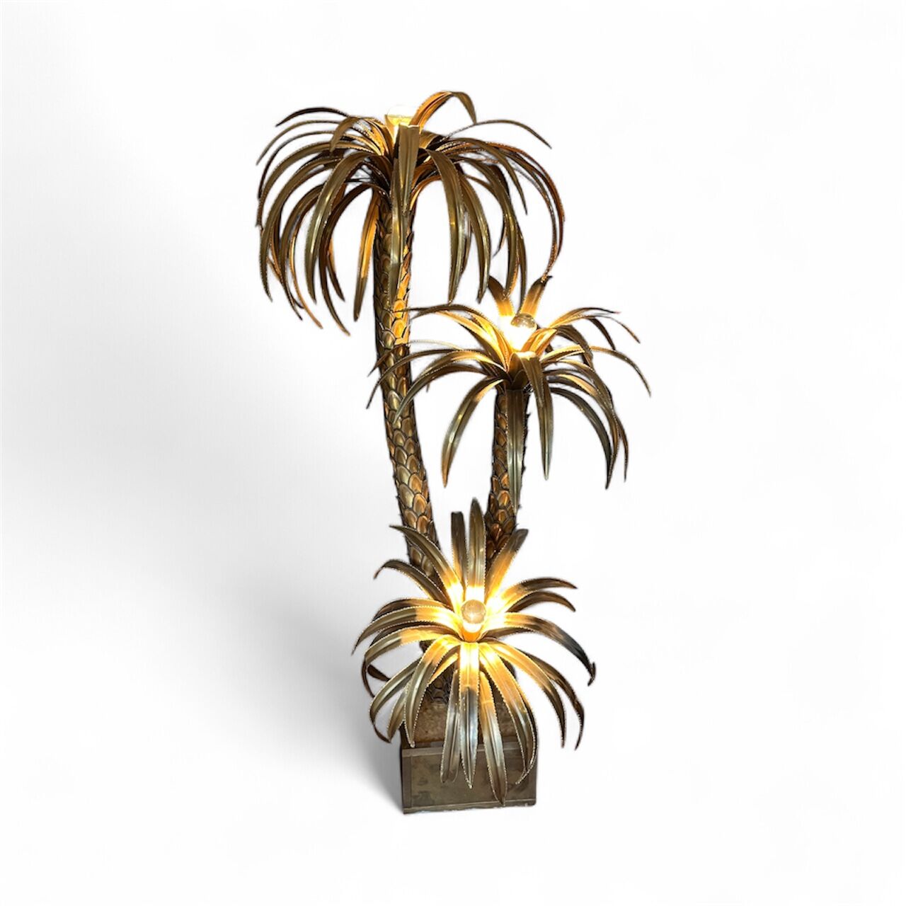 Palm tree floor lamp Jansen house