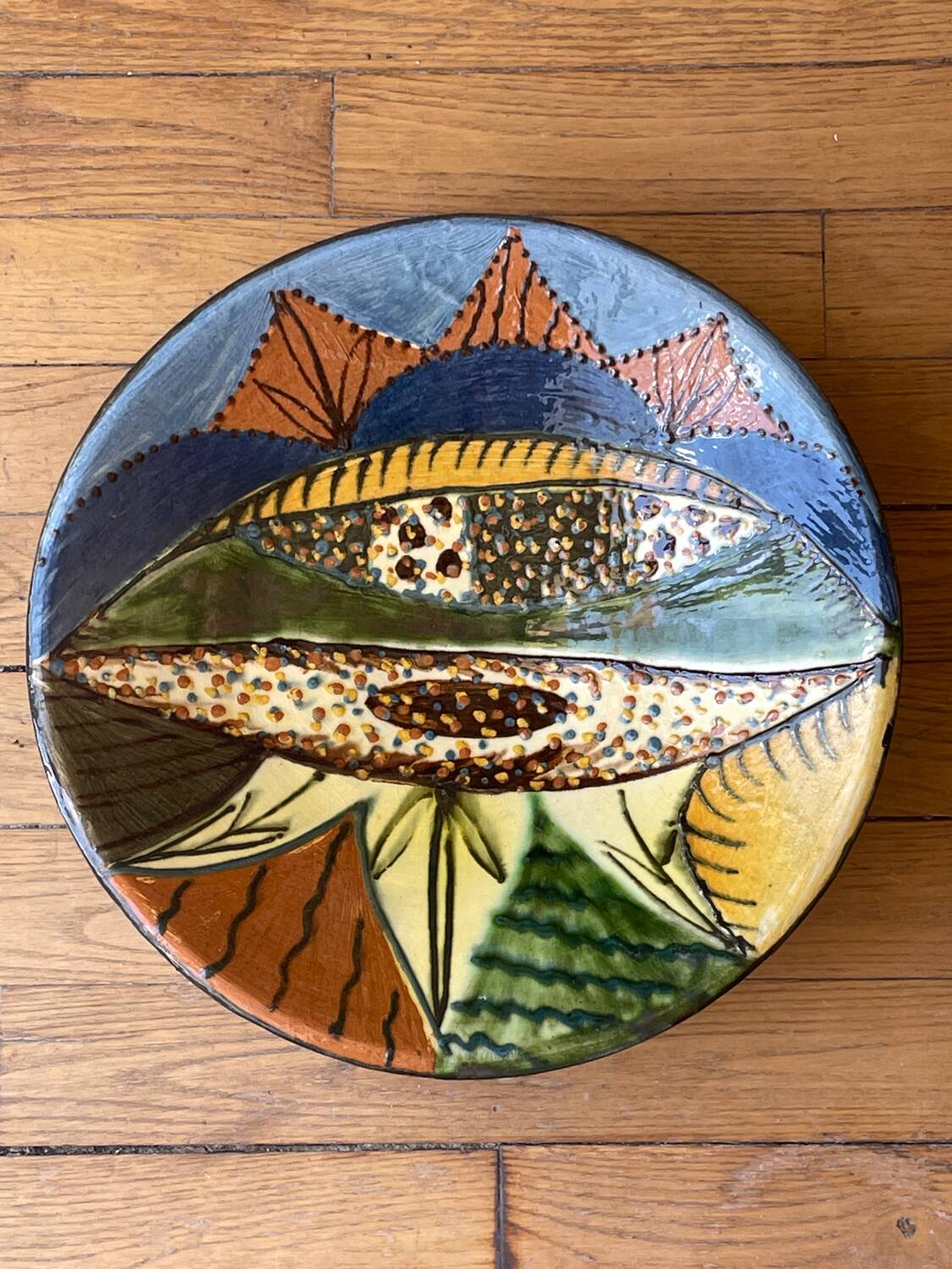 Puigdemont ceramic dish from the 60s
