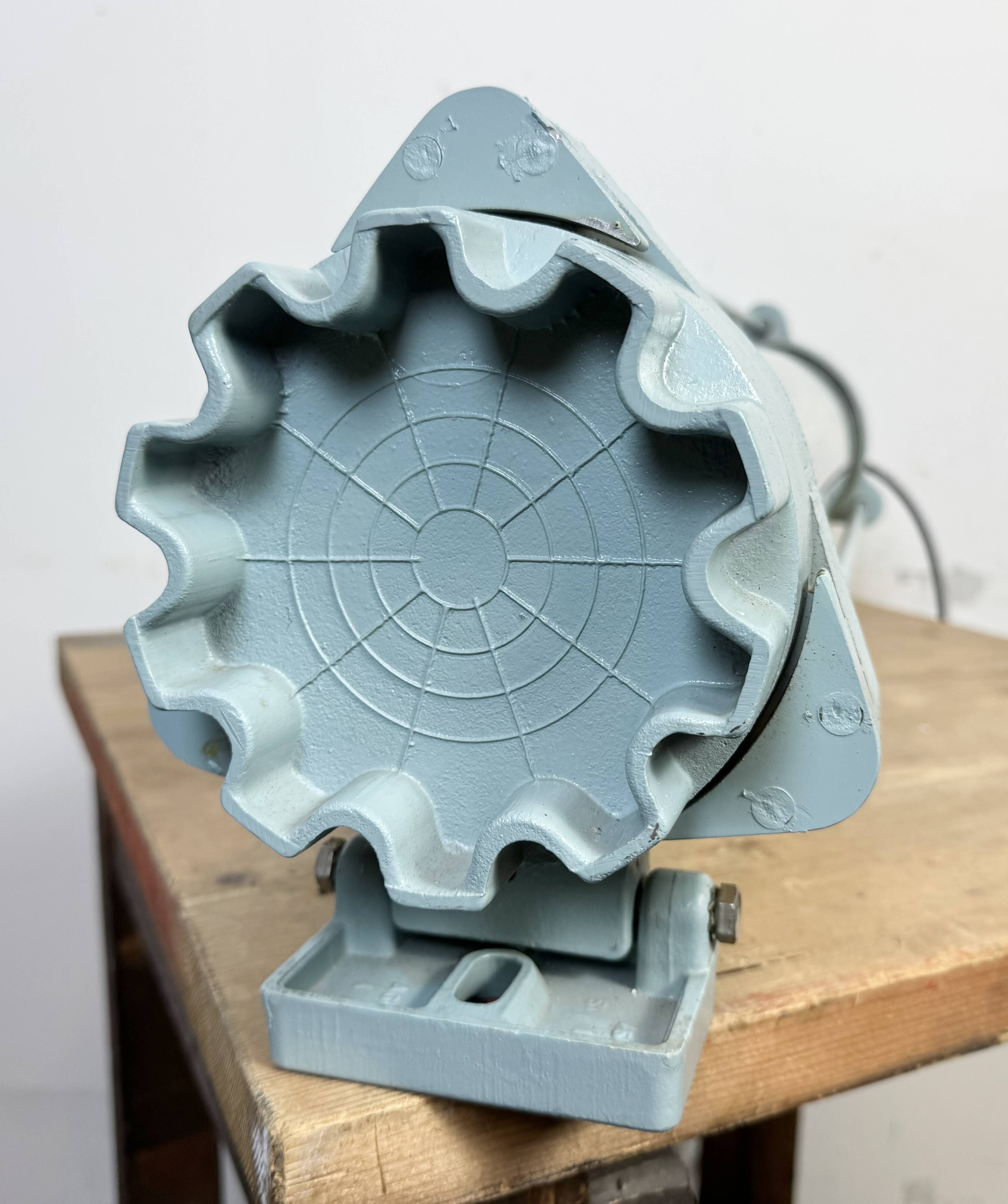 Industrial East German Fluorescent Tube Light From Leuchtenbau Wittenberg, 1980s