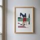 Original painting - morning lust - framed - signed ackeogh