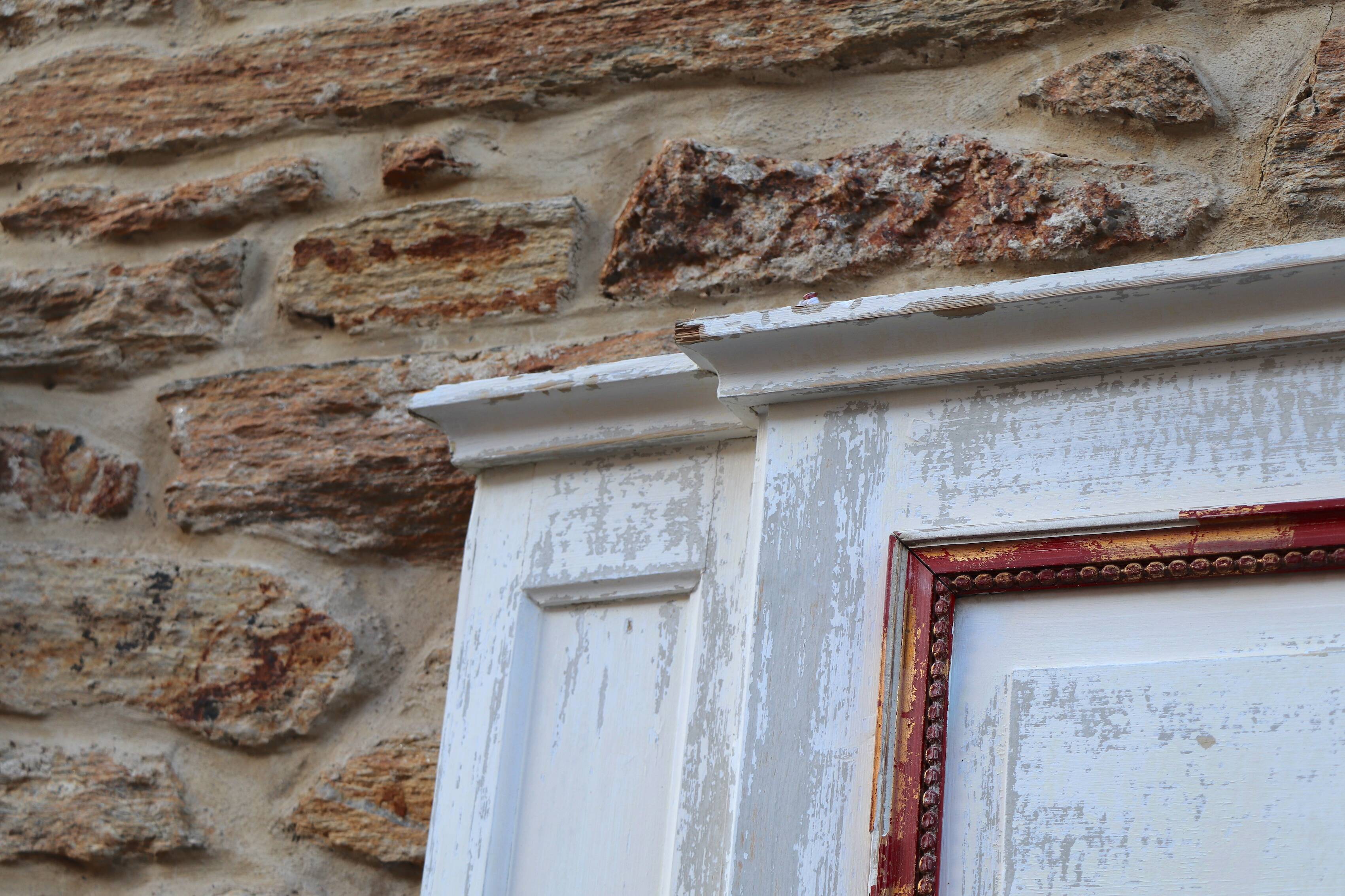 Large 18th-century Directoire trumeau, fireplace mirror