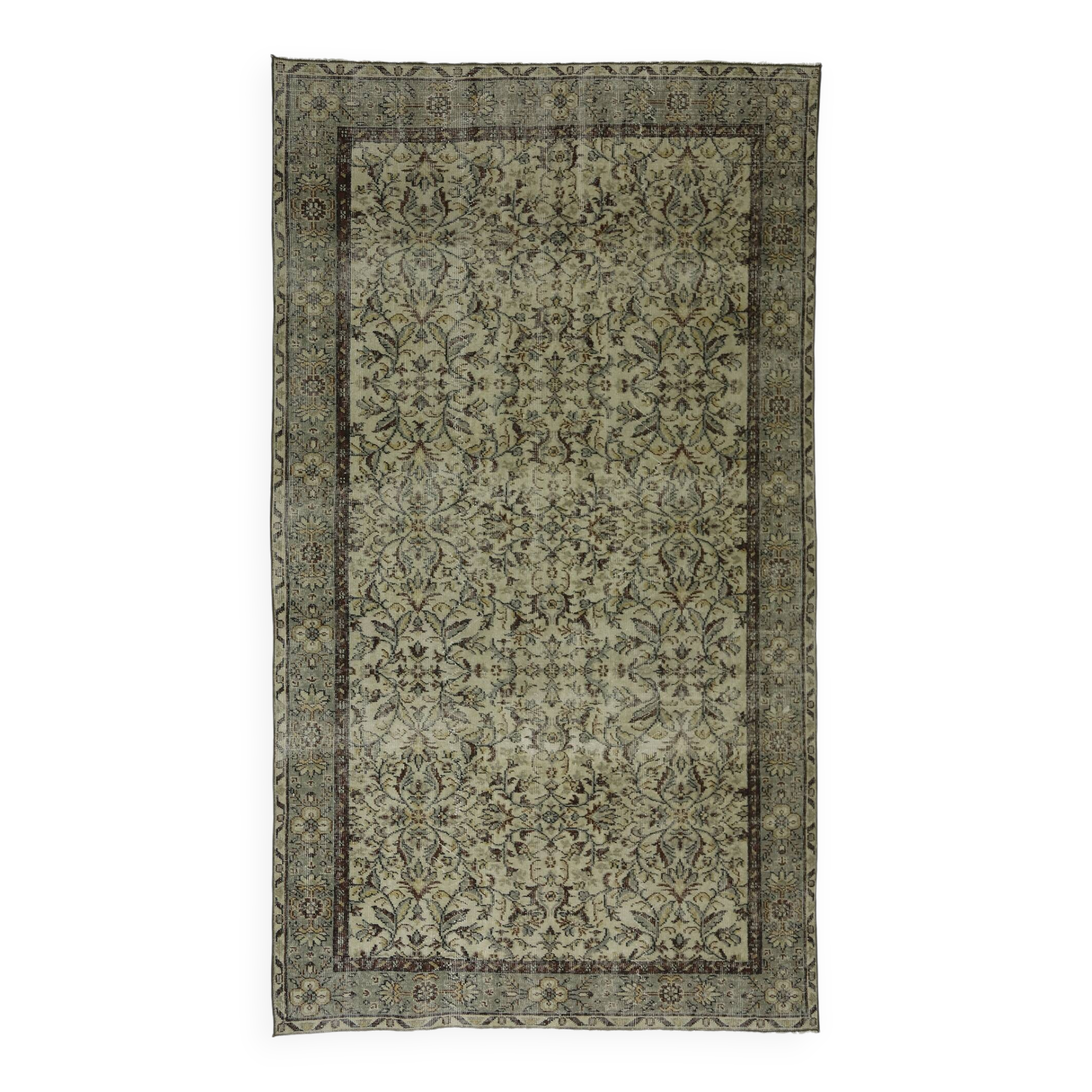 Modern Unique Rug, Turkish Oriental Handmade Boho Kilim Rug,for Kitchen,Bedroom 150 x 276 cm