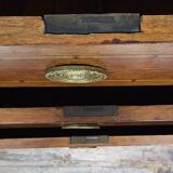 Commode époque Louis XVI en marquéterie époque XVIIIeme