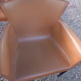 Set of 4 Vela chairs by Carlo Bartoli for Matteo Grassi