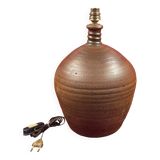 Sandstone lamp base, H 35 cm socket top