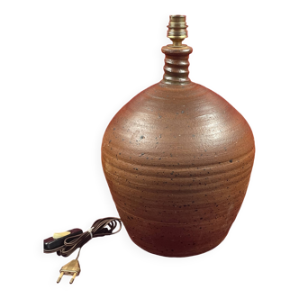 Sandstone lamp base, H 35 cm socket top