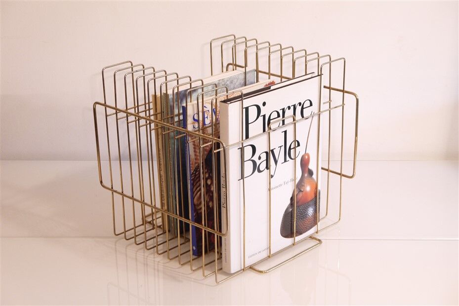 Designer magazine rack 1970
