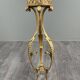 Bronze-gilt and crystal standing ashtray, 20th century