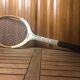 Old jespa match tennis racket vintage wood