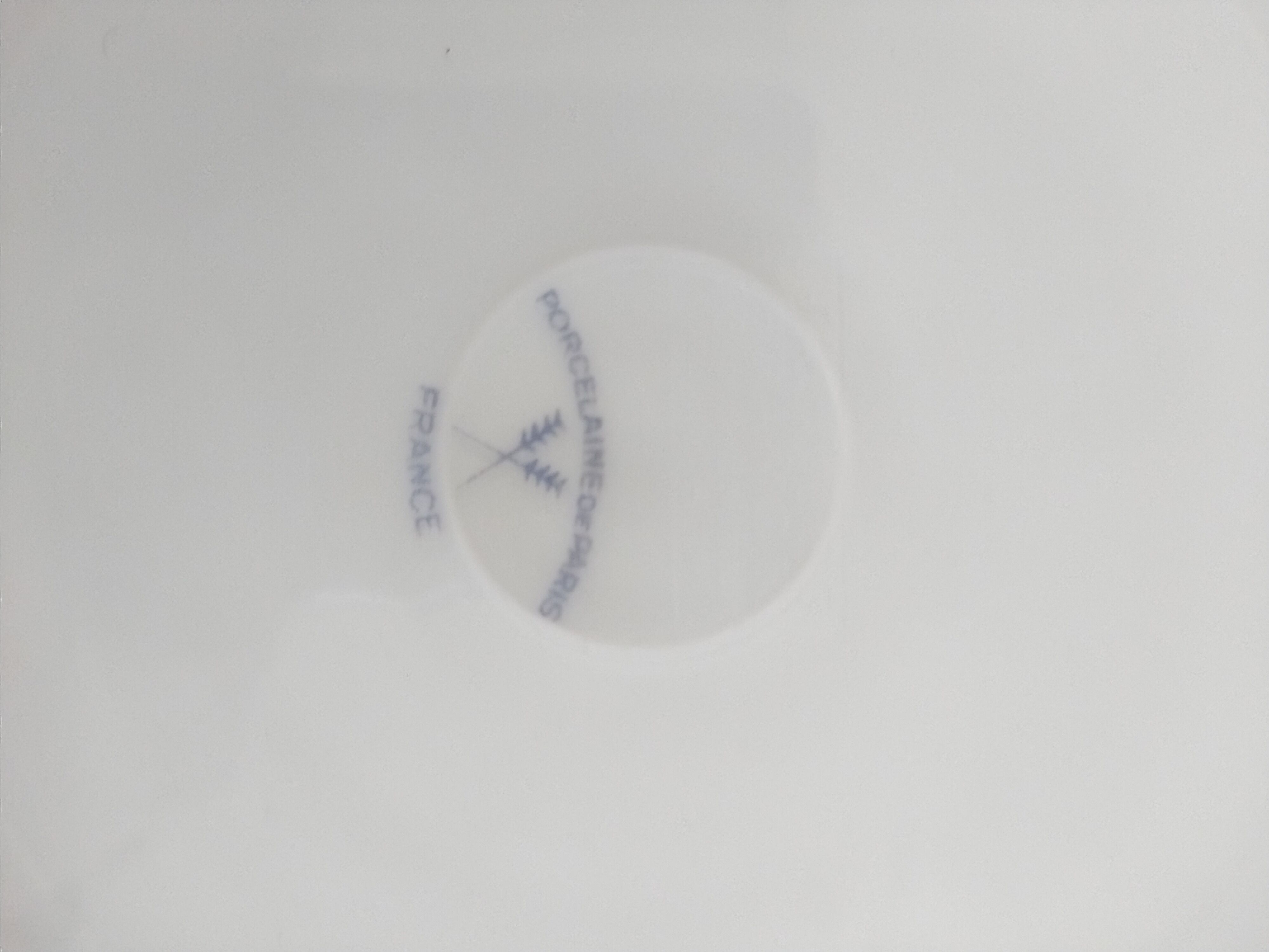 Lot 3 plates tacot vintage car porcelain