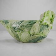 Vintage Gravy Boat Italy Barbotine Sauce Boat