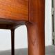 Table basse danoise en teck, années 1960