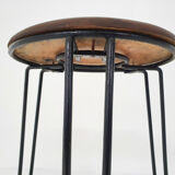 Tomado metal and wooden stool Model 550, The Netherlands