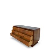 An art deco Italian chest of drawers, Italy 1950s