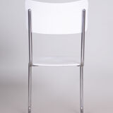 White Vichr a Spol Bauhaus chair made in 1930s Czechia