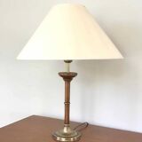 Ivory lampshade table lamp