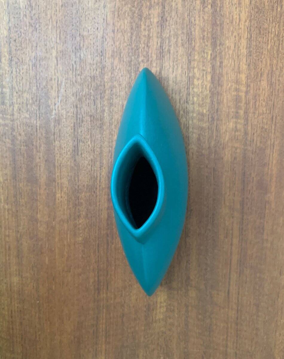 Postmodern ceramic vase by Amano, Germany.