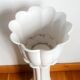 Planter pot on stand in earthenware, vintage Italy