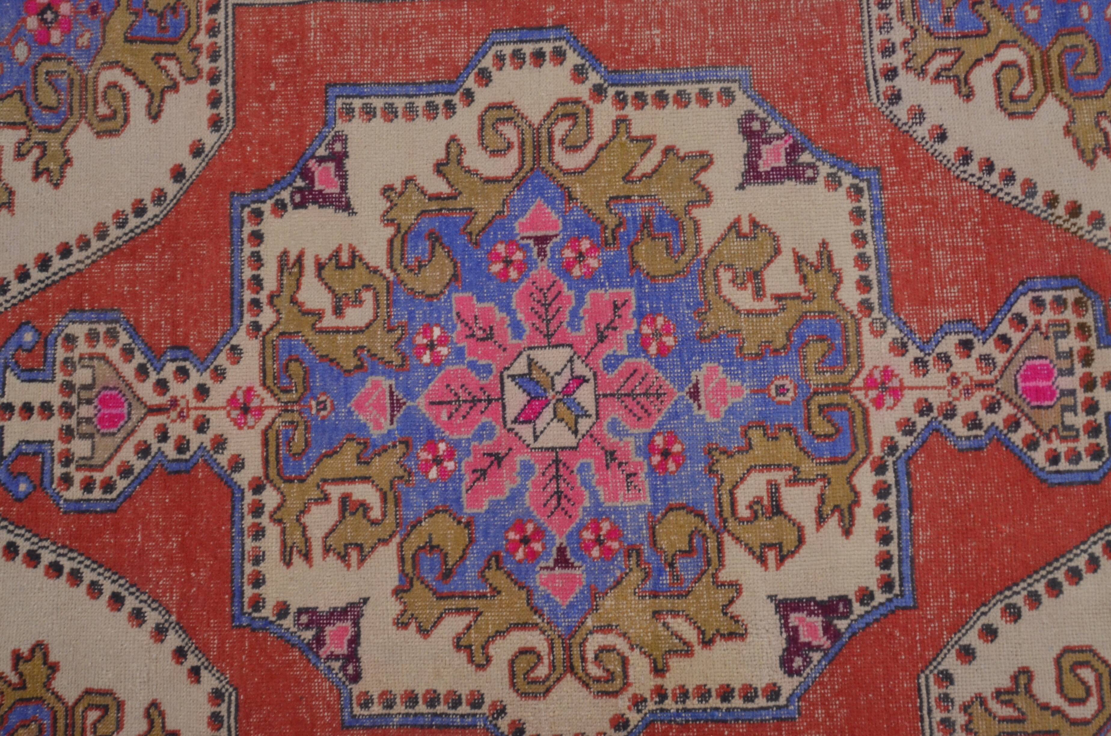 Oushak Handknotted Vintage Carpet sku2586