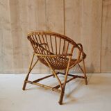Rattan armchair
