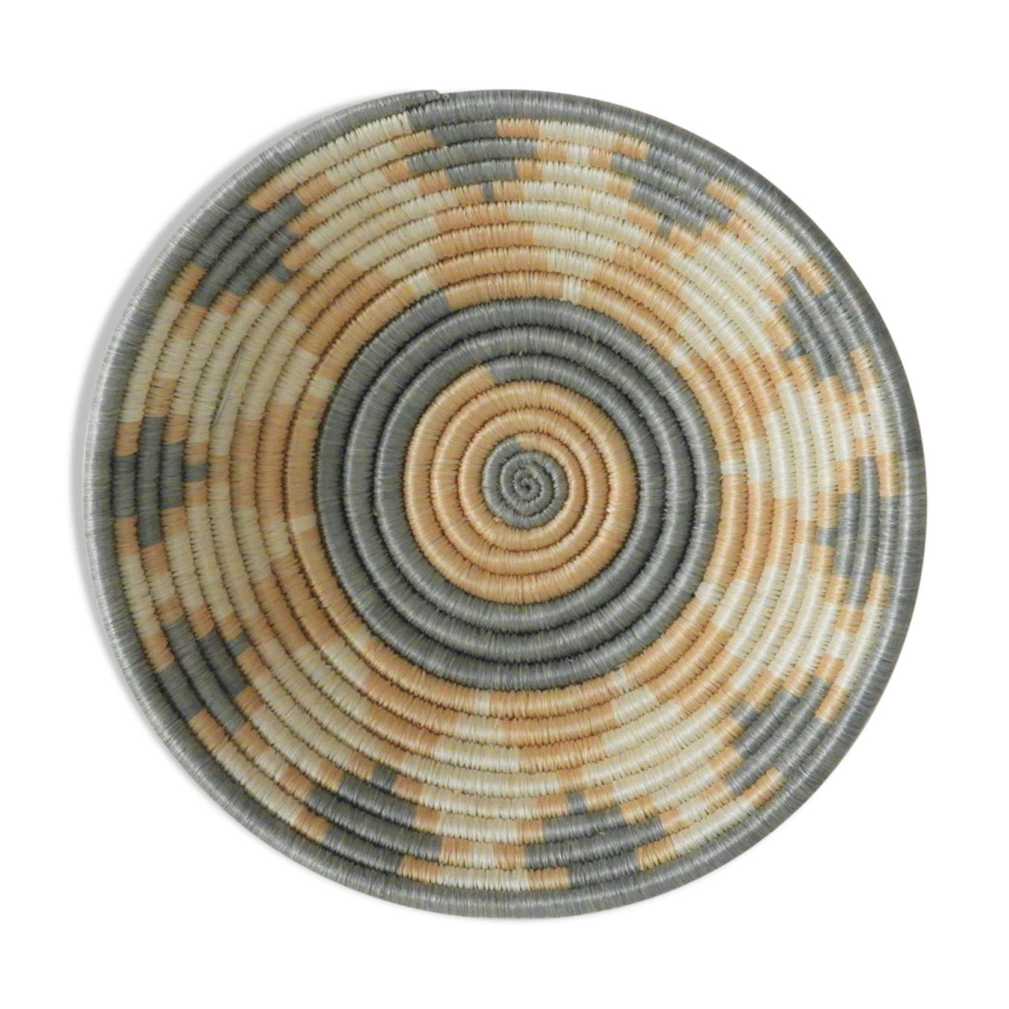 African mural basket