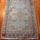 Antique Ghoum carpet from Iran in silk.