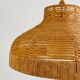 Large rope & jute pendant light, 1970s