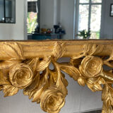 Mirror XVIIIth italian baroque 142x118cm