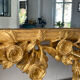 Mirror XVIIIth italian baroque 142x118cm