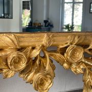 Mirror XVIIIth italian baroque 142x118cm