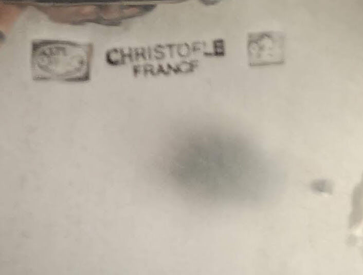 Cristofle oblong paper press