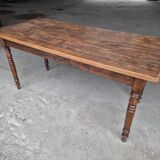 Beech farmhouse bistro restaurant table