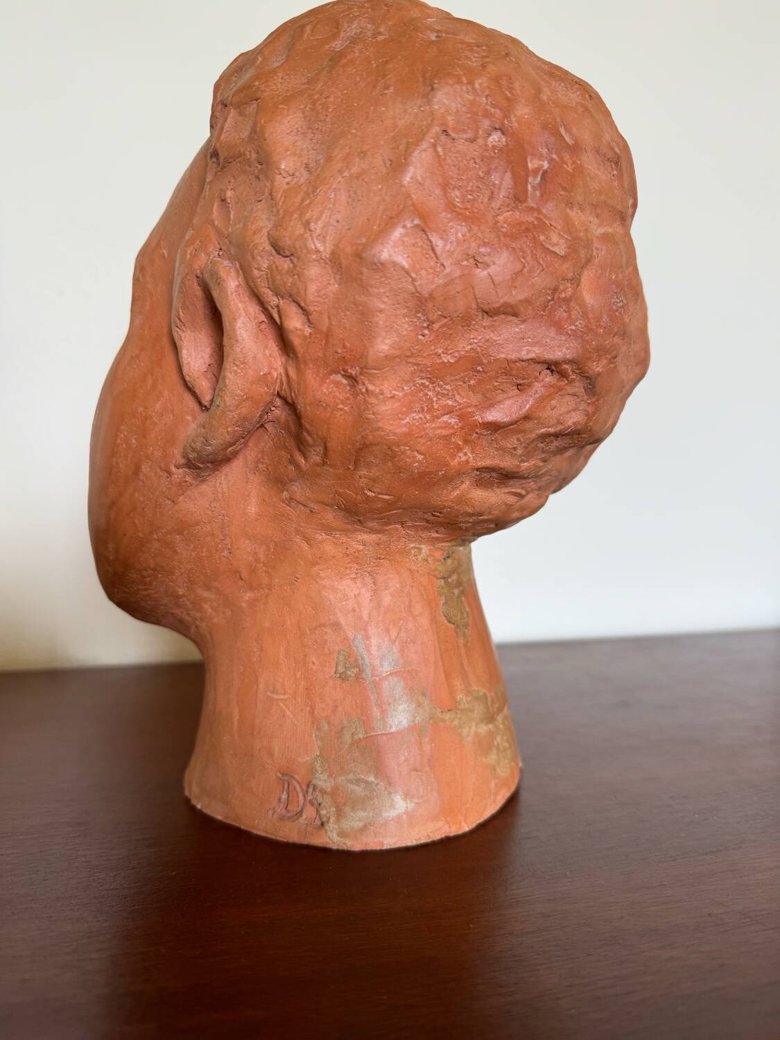 Terracotta head sculptures - 2 pieces