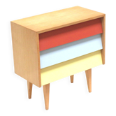 Vintage small chest of drawers in the style of Jiří Jiroutek, made in the 1970s