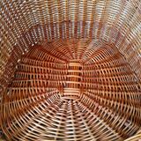 Vintage wicker armchair