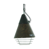 Lampe industrielle RDA des années 1960