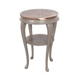 Round mahogany coffee table, Danish design, 1960s, production: Denmark