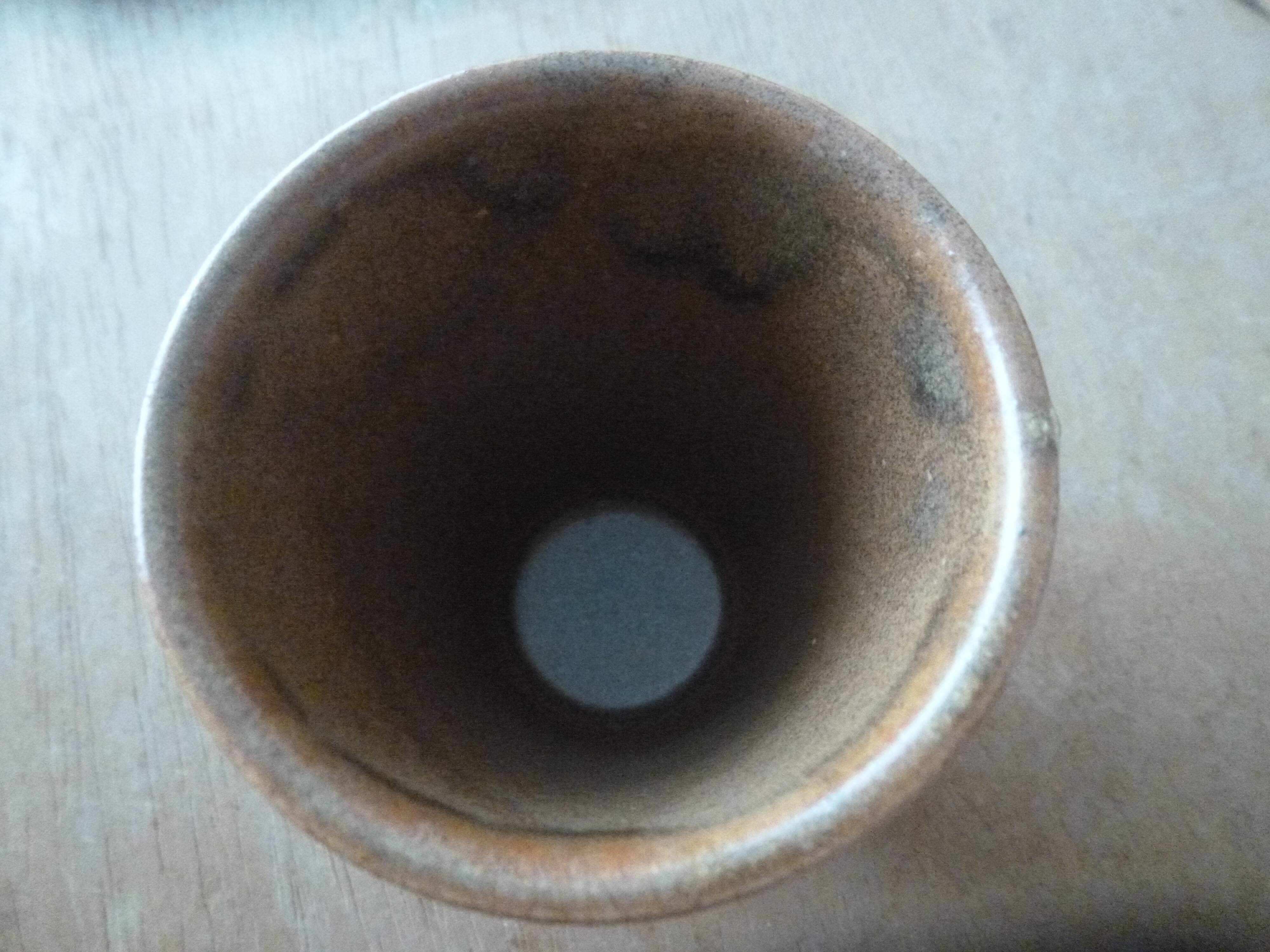 Set of 6 glasses in sandstone GP Digoin