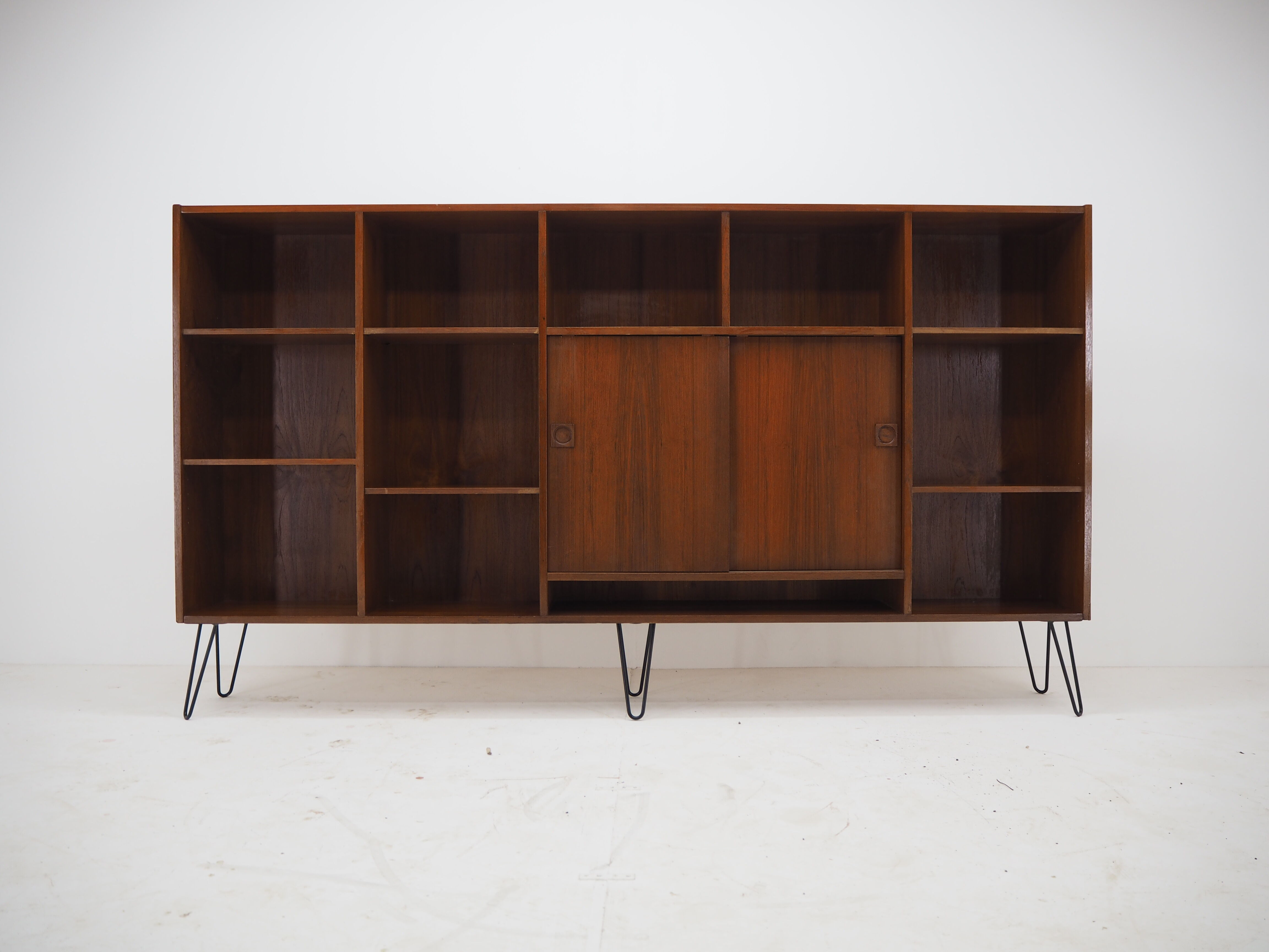 1960s Palisander Upcycled Bookcase Cabinet ,Denmark