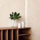 Vinyl Record Storage Cabinet Walnut "Silene"