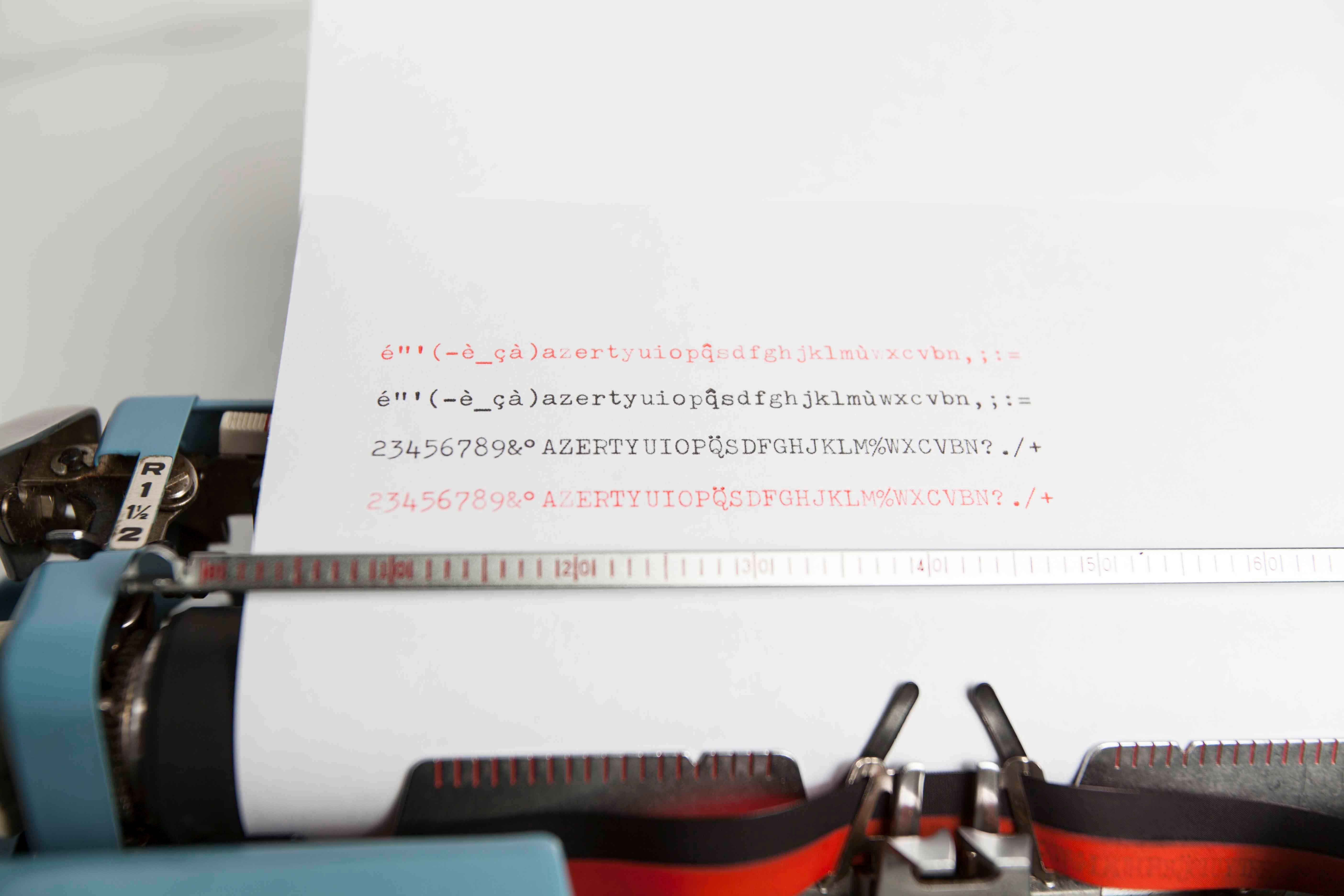 Revised Nagomatic 200 typewriter and new ribbon