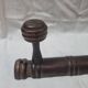 Art Deco 4-hook coat rack