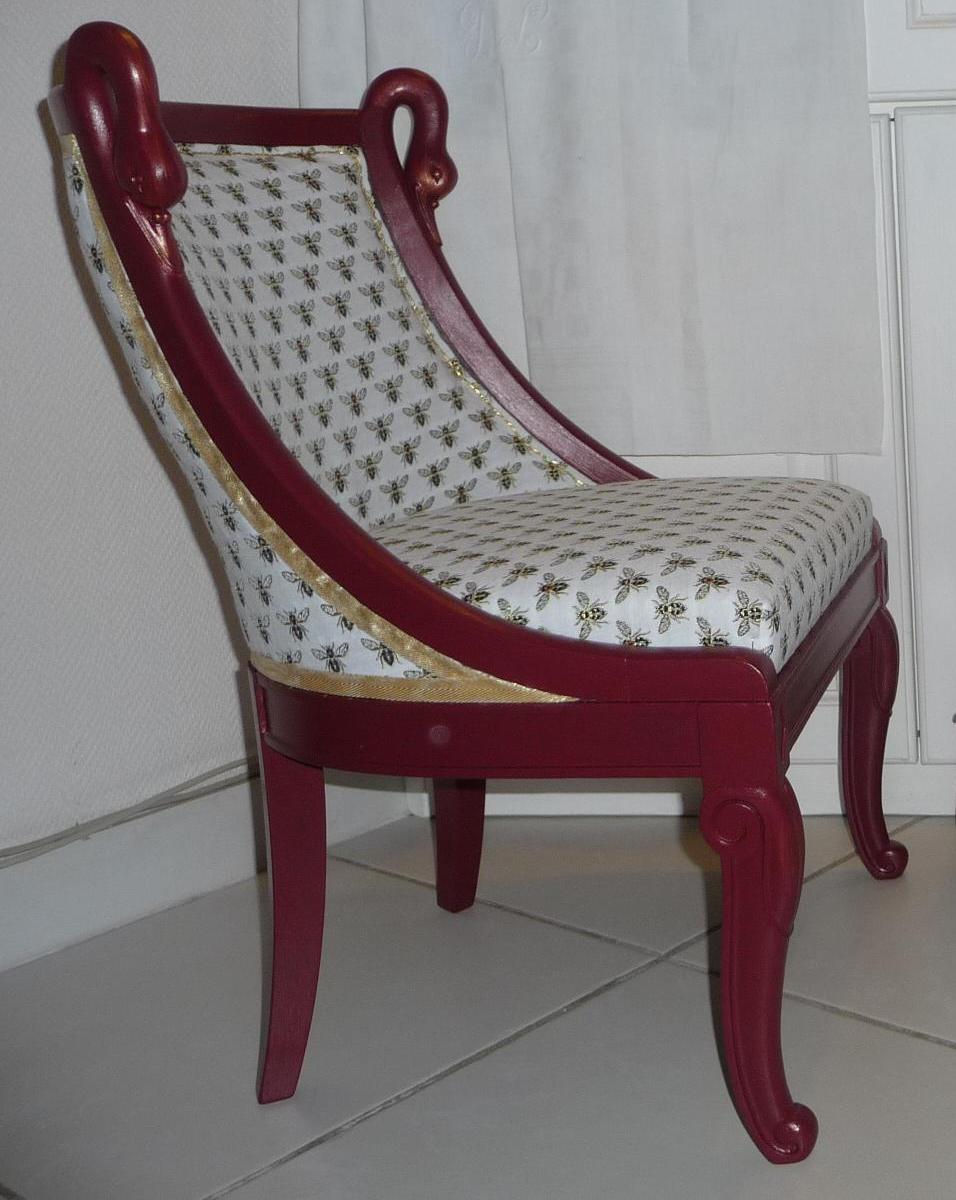 Children's armchair and pouf