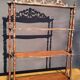 19th century molded mahogany wall shelf Louis-Philippe
