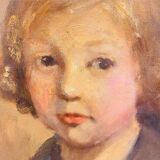 tableau: Portrait de jeune fille début 20ème siècle